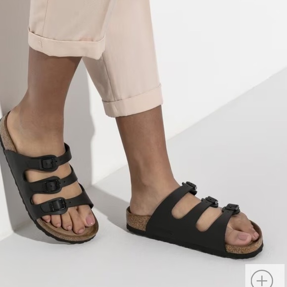 Birkenstock Shoes - Florida Soft Footbed
Birko-Flor - Black